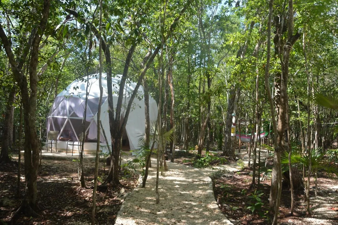 Luksusowy namiot Glamping Mayan Glam Tulum
