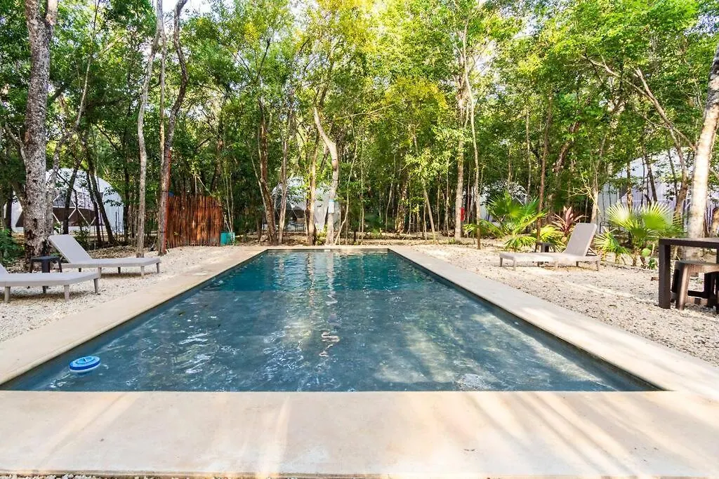 Luksusowy namiot Glamping Mayan Glam Tulum
